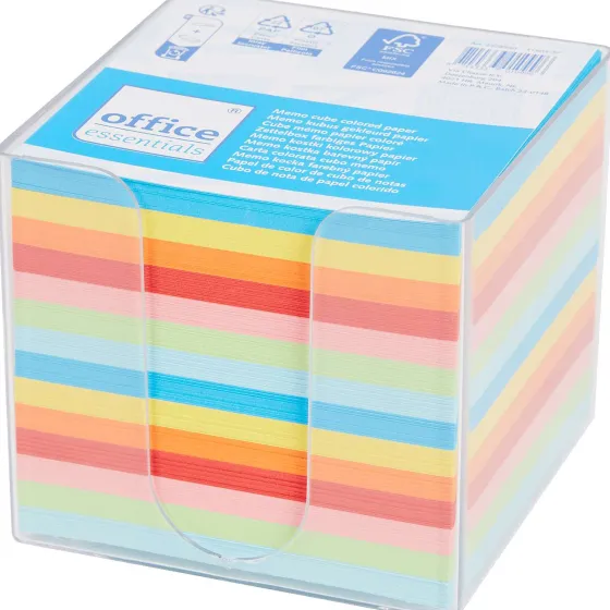 Bureau Accessoires>Office Essentials Memoblok Meerkleurig