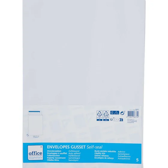 Kaarten>Office Essentials Monsterzak Enveloppen Beige