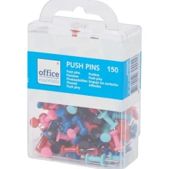 Bureau Accessoires>Office Essentials Punaises Meerkleurig,Transparant