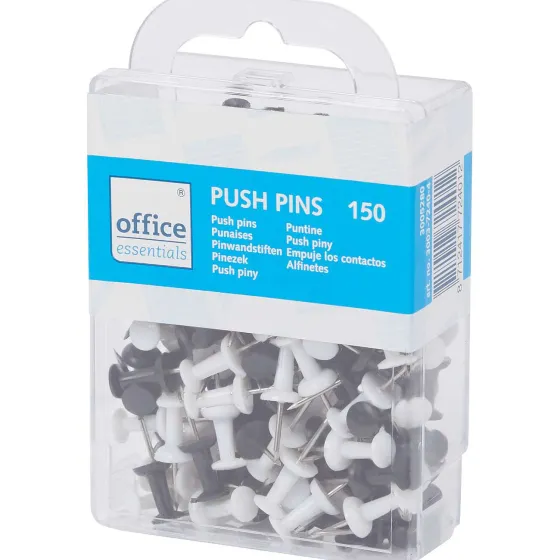 Bureau Accessoires>Office Essentials Punaises Meerkleurig,Transparant
