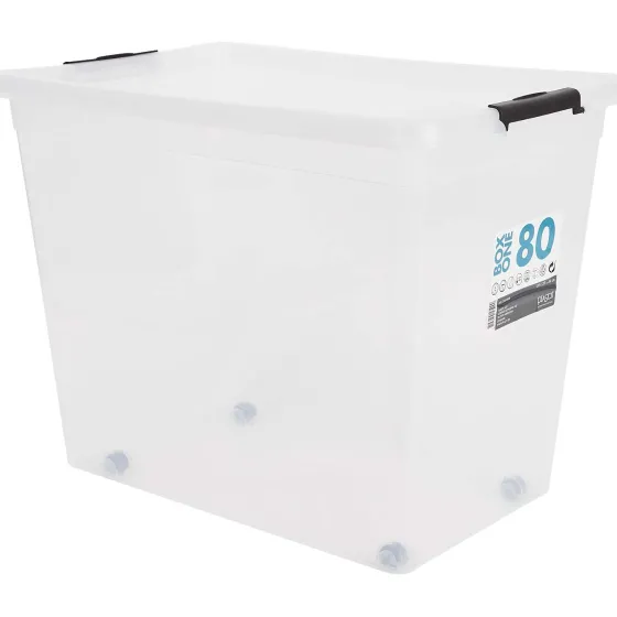 Opbergboxen>Merk Opbergbox Met Klemdeksel Transparant