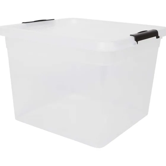 Opbergboxen>Merk Opbergbox Met Klemdeksel Transparant