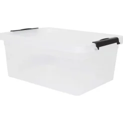 Opbergboxen>Merk Opbergbox Met Klemdeksel Transparant