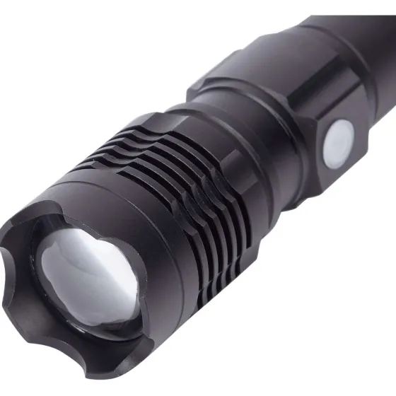 Verlichting>Werckmann Oplaadbare Zaklamp Zwart