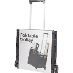 Koffers>Action Opvouwbare Trolley Zwart
