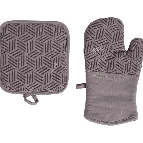 Keukengerei>Rösle Ovenhandschoen En Pannenlap Grijs,Groen,Wit,Zwart