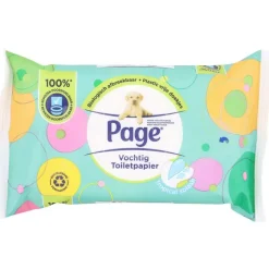 Toilet- & Keukenpapier>Page Vochtig Toiletpapier Tropical Splash