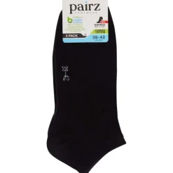 Beenmode>Pairz Sneakersokken Zwart