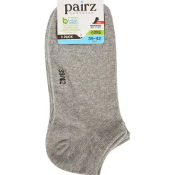 Beenmode>Pairz Sneakersokken Grijs