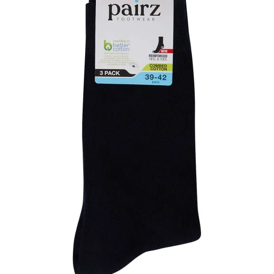 Beenmode>Pairz Sokken Zwart