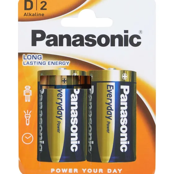 Batterijen>Panasonic Batterijen D
