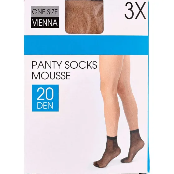 Beenmode>Lotto Pantykousjes 20 Denier Beige,Zwart