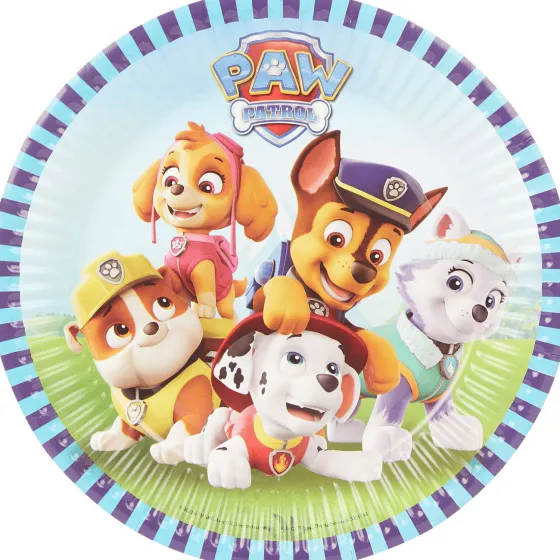 Feestartikelen>Paw Patrol Papieren Bordjes Print