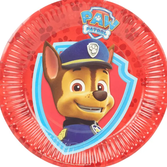 Feestartikelen>Paw Patrol Papieren Bordjes Print