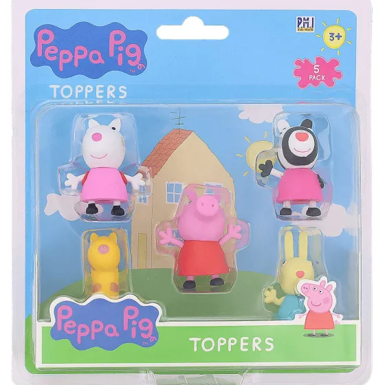 Knuffels & Poppen>Peppa Pig Potloodtoppers