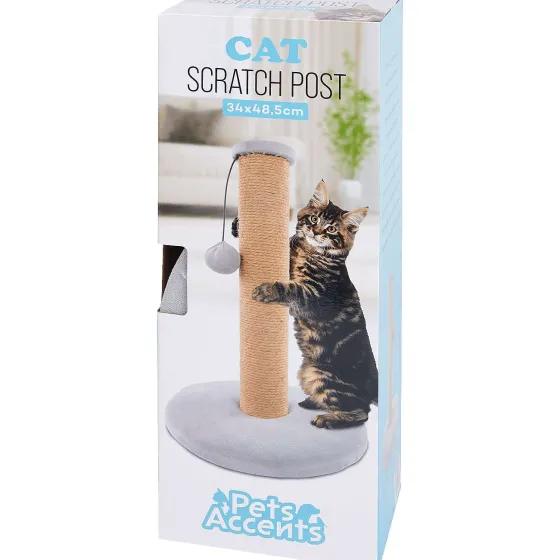 Dierenbenodigdheden>Merk Pets Accents Kattenkrabpaal Blauw,Grijs
