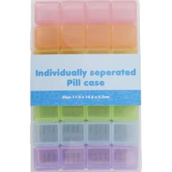 Gezondheid>Kinzo Pillendoos Meerkleurig