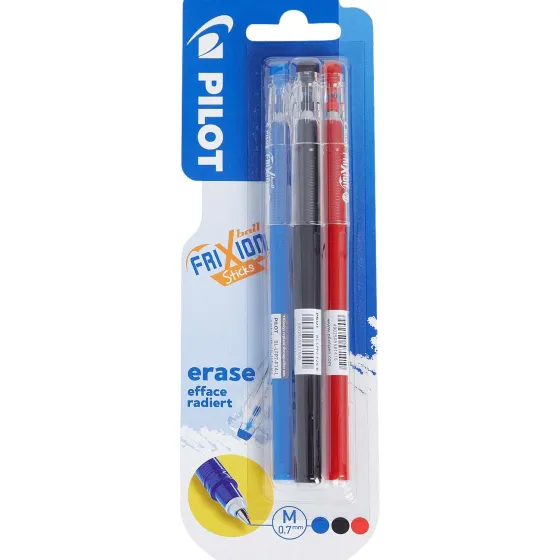 Schrijfwaren>Pilot Balpennen Frixionball Sticks Meerkleurig