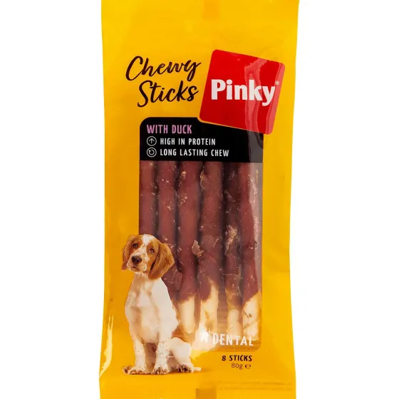 Dierenvoeding>Whiskas Pinky Hondensnacks Chewy Sticks