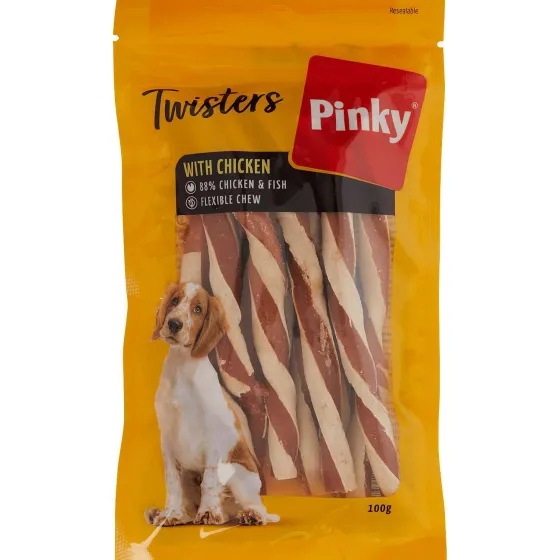 Dierenvoeding>Whiskas Pinky Twisters Hondensnack