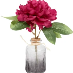 Kunstplanten & -Bloemen>Merk Pioen Kunstbloem In Vaasje Rood,Roze,Wit