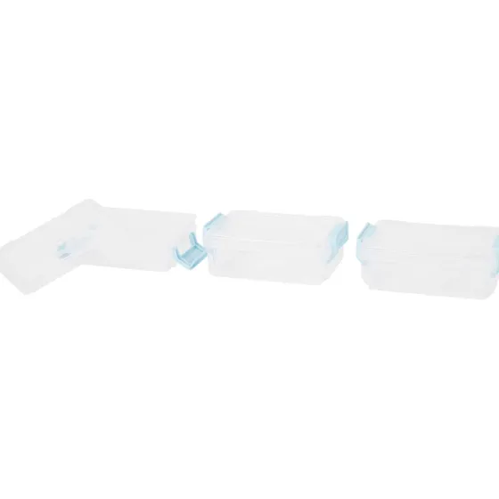 Woonaccessoires>Merk Plastic Opbergdozenset Transparant