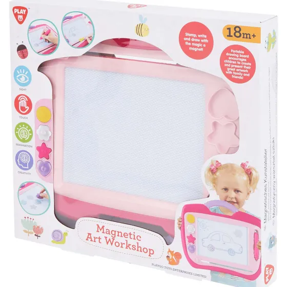 Knutselen>Playgo Magnetisch Tekenbord