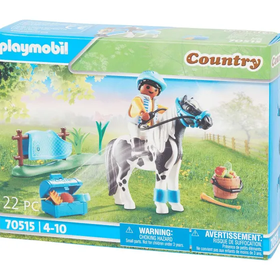 Spellen>Playmobil Country Pony Met Figuur