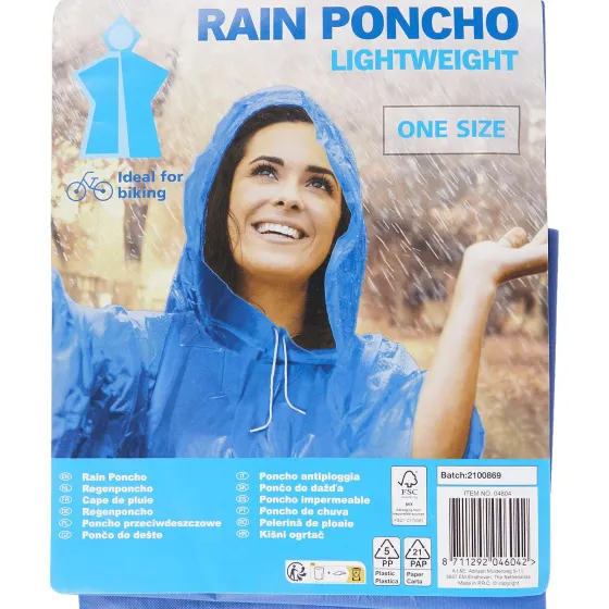 Sportkleding>Boa Poncho Blauw