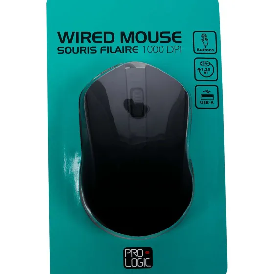 Gaming>Lab31 Prologic Optische Muis Zwart