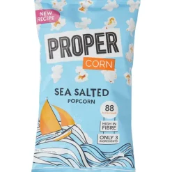 Noten & Snacks>Proper Crisps Gezouten Popcorn