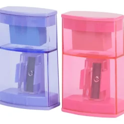 Bureau Accessoires>Office Essentials Puntenslijpers Met Gum Meerkleurig