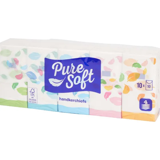 Gezichtsverzorging>Pure Soft Zakdoekjes