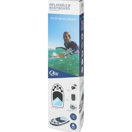 Sportartikelen>Dunlop Q4Life Opblaasbaar Bodyboard Meerkleurig