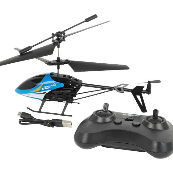 Speelvoertuigen>Androni Radiografisch Bestuurbare Helikopter Blauw,Rood