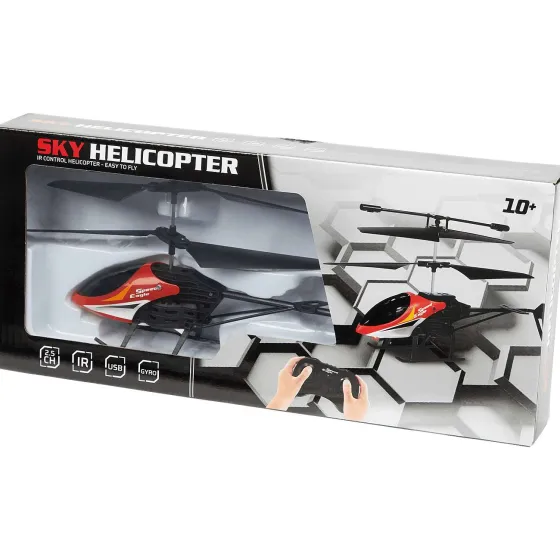 Speelvoertuigen>Androni Radiografisch Bestuurbare Helikopter Blauw,Rood