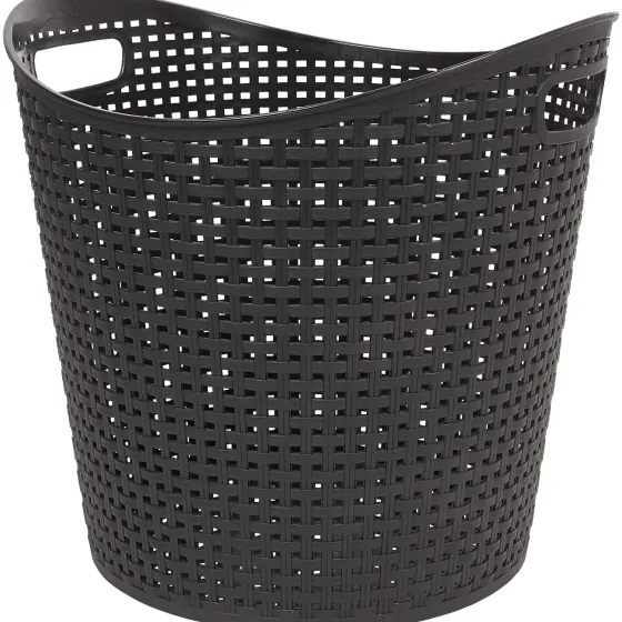 Woonaccessoires>Merk Rattan Flexibele Wasmand Zwart,Wit