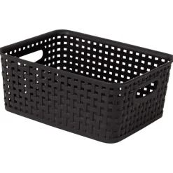 Woonaccessoires>Merk Rattan Mand Wit,Zwart