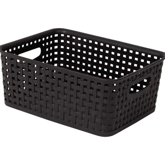 Woonaccessoires>Merk Rattan Mand Wit,Zwart