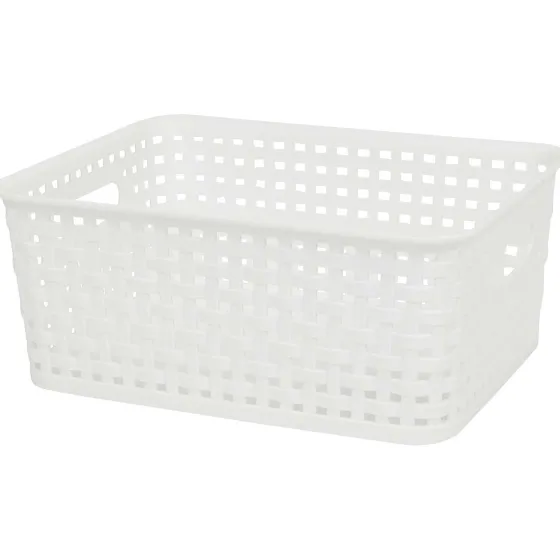 Woonaccessoires>Merk Rattan Mand Wit,Zwart
