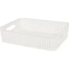 Woonaccessoires>Merk Rattan Mand Zwart,Wit