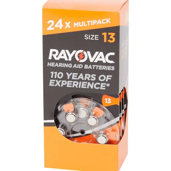 Batterijen>Rayovac Gehoorapparaat-Batterijen