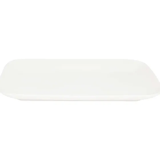 Servies>Merk Rechthoekig Bord Wit
