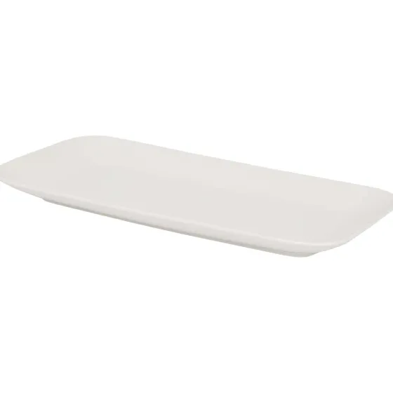 Servies>Merk Rechthoekig Bord Wit