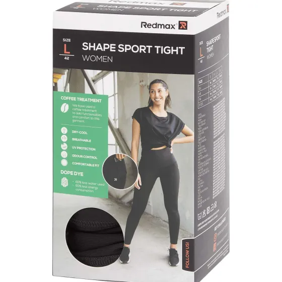 Sportkleding>Boa Redmax Shaping Sportlegging Zwart