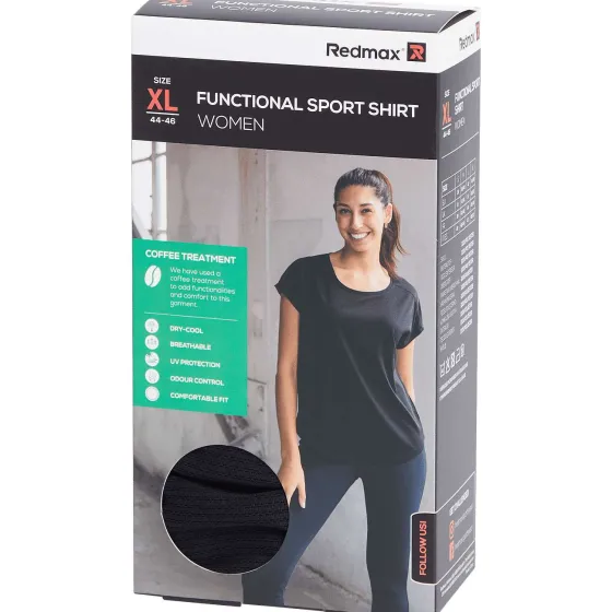 Sportkleding>Boa Redmax Sportshirt Blauw,Zwart