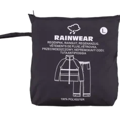 Sportkleding>Boa Regenpak Zwart