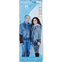 Regenkleding>Merk Regenponcho Blauw,Rood,Wit,Geel