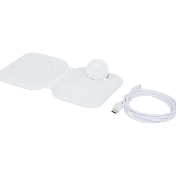 Powerbanks & Opladers>Re-load Draadloze Oplader 3-In-1 Zwart,Wit