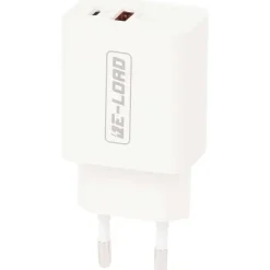 Powerbanks & Opladers>Re-load Dual Snellader Zwart,Wit